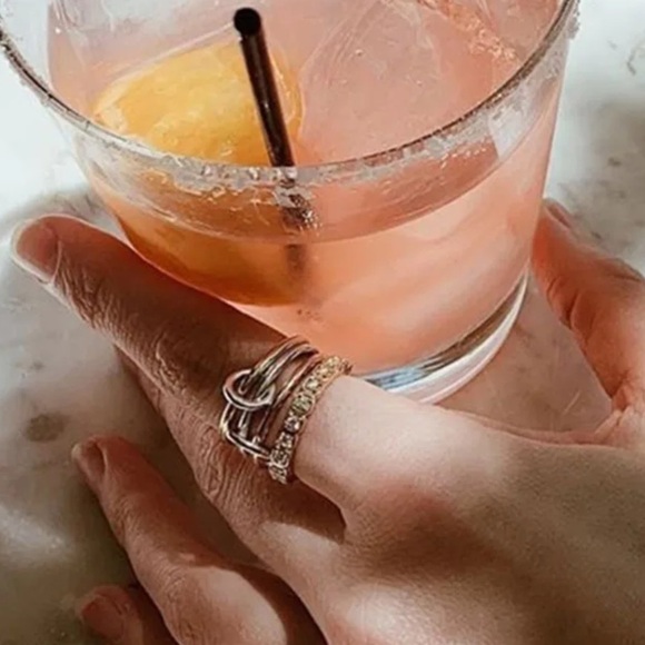 - New Gold or Silver Anti Anxiety Fidget Spinner Ring - Picture 7 of 10